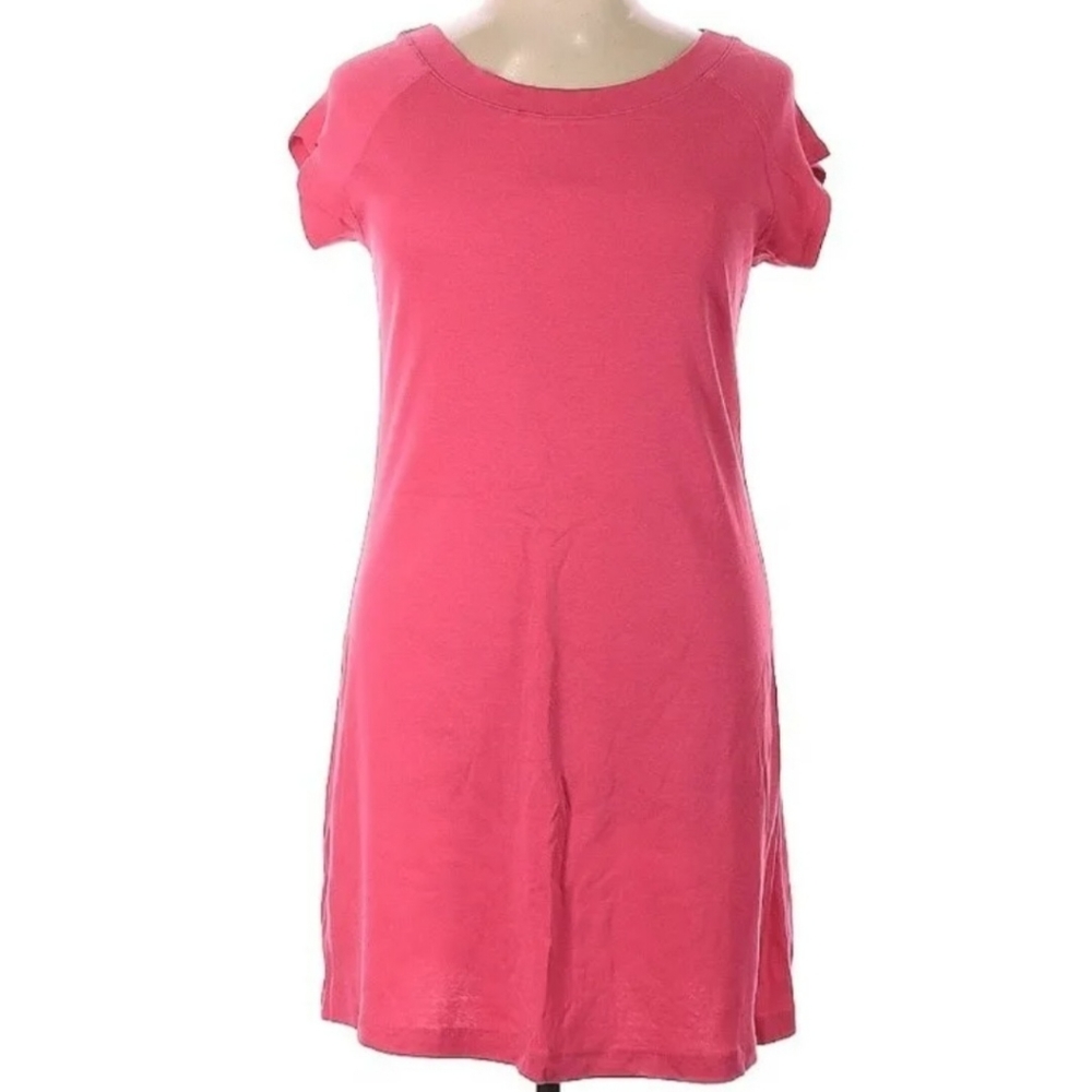 Chelsea & Theodore Shift Dress Women's XL Coral  Short Sleeve